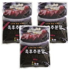 DELICIOUS MARKET 黑胡椒粉, 200g, 3個