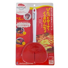 Arnest Kichi 歐姆蛋鍋鏟，食品級矽膠, 紅色 + 白色, 1個