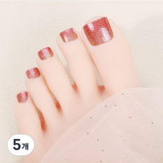 블루코지 페디팁 붙이는 스티커, 5개, Type 01