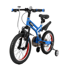 라스타 MINI PIONEERS KIDS BIKE 40.64cm RSZ1605, 블루, 112cm, 1개