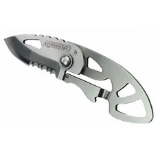 AQUATEC Galaxy KN-100 潛水刀 420不鏽鋼, 銀色