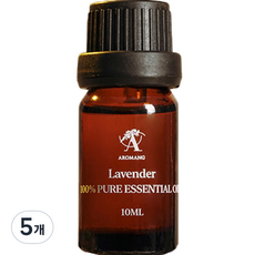 아로망 라벤더 에센셜 오일, 10ml, 5개
