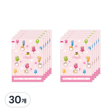 아이비스 여아용 수학 노트 초등 1-2 11593, 풍선, 30개