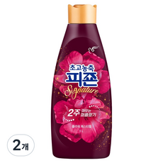 피죤 초고농축 섬유유연제 시그니처 플라워페스티벌 본품, 2개, 1L