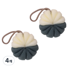 Chatong 粉彩沐浴球, 灰色, 4個, 1入