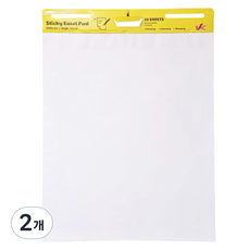 빅드림 VIC 이젤패드 63.5 x 76.2, 화이트, 30개입, 2개