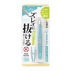 GREEN BELL 綠鐘 斜口拔毛夾 GT236 藍色, 1個