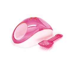 Canary 隼急太空艙砂浴盆 M-A571 倉鼠 防滾動設計 附砂鏟, 1個