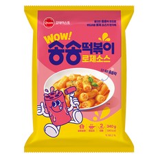 O taste 松松玫瑰醬辣炒年糕, 1個, 340g