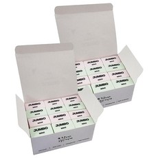 Hwarang Jumbo Original Eraser Mini 60p, 隨機出貨, 2個