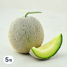 가온누리 머스크 멜론, 5개, 1.5kg
