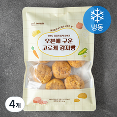 미지엄 오븐에 구운 고로케 감자빵 (냉동), 60g, 9개입, 4개