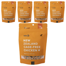 NRG+ 原味覺醒 犬用原肉凍乾生食餐, 田園雞, 50g, 5包
