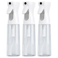 高壓連續噴霧瓶 G348 24 x 6cm 91g 300ml, 透明色, 3瓶
