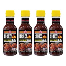 OTTOGI 不倒翁 辣味韓式烤肉醬, 355g, 4瓶