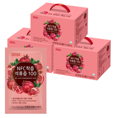 OMIDA 100%天然紅石榴汁禮盒, NFC非濃縮還原, 無添加糖、水及食品添加物, 70ml, 60包