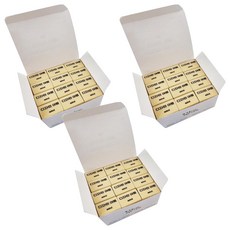 Hwarang Design 藝術橡皮擦迷你 60p, 棕色, 3套