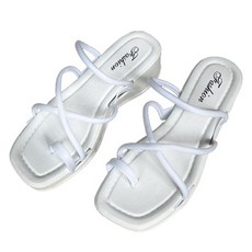 실버스 레더 마테치 라인 슬리퍼 SV061