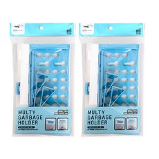 多用途垃圾袋架, 混色, 2個