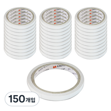 엠파이어 양면테이프 10mm x 10m, 화이트, 150개입