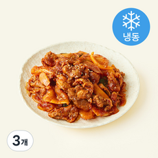 그리팅 대파 수제비 제육볶음 (냉동), 280g, 3개