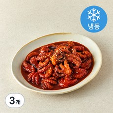 미스터쭈꾸미 양념쭈꾸미 맛있게 매운맛 (냉동), 500g, 3개