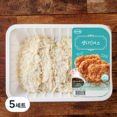 한강식품 생치킨까스 520g + 치킨까스 소스 세트, 5세트
