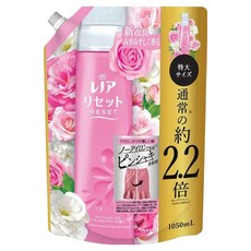 Lenor 蘭諾 日本原裝進口 衣物柔軟劑特大補充包 玫瑰花香, 1.05L, 1包