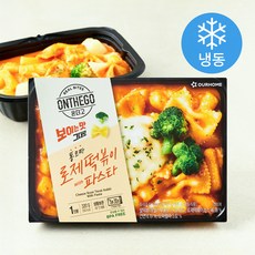 온더고 통모짜 로제떡볶이 with 파스타(냉동), 320g, 1개