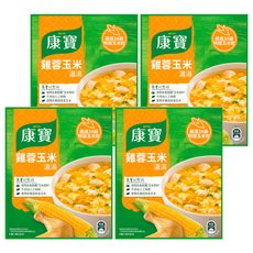 Knorr 康寶 自然原味 雞蓉玉米濃湯, 54.1g, 4包