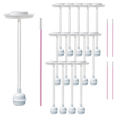 hibee 3支吸管+洗滌刷, 混色, 5組