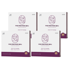 안국건강 아이원 루테인지아잔틴 플러스, 60정, 4개