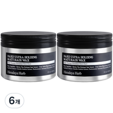나드 울트라 홀딩 매트 헤어왁스, 100ml, 6개