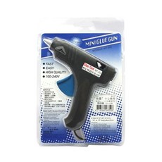 百貨King 插電式熱熔膠槍組 12~15W 小, DIY手工藝適用，快速加熱，安全防漏, 1組
