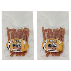 USHiNE FARM 御膳房 寵物零食隨手包, 2包, 美味雞米花條, 60g