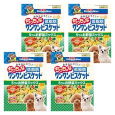 DoggyMan 多格漫 犬用低脂五蔬果消臭餅乾, 160g, 4包, 五種蔬菜