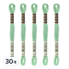 브랜드얀 DMC 자수실 25번 면사, 564번, 30개