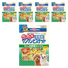 DoggyMan 多格漫 犬用低脂五蔬果消臭餅乾, 160g, 5包, 野菜ミックス