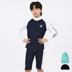 아쿠아티카 아동용 래쉬가드 스판 수모 3종 세트 AQAJZP24002