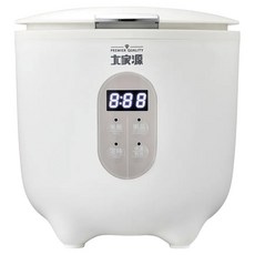 大家源 陶瓷電子鍋 TCY-360302 1-3人份 迷你電子鍋, 白色