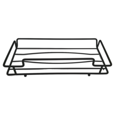 小倆口居家 無痕抽取式紙巾掛架 25 x 13 x 4cm 2入, 1組, 黑色