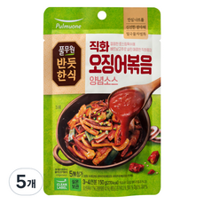 반듯한식 풀무원 직화 오징어볶음 양념소스, 150g, 5개