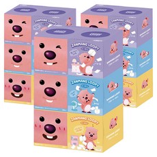 zanmangloopy 迷你美容面紙 2層, 230張, 18個