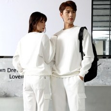 TENCLO Oversize鬆餅格紋大學T