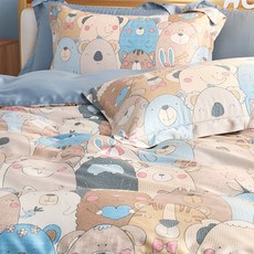 貝淇小舖 頂級涼感60支天絲兒童涼被, 奇妙萌寵