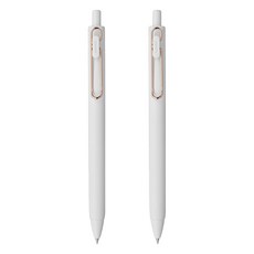 Uni 三菱 自動鋼珠筆 UMNSG-38, 黑色, 2支