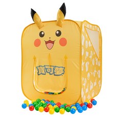 PoKeMoN 寶可夢 球池帳篷二合一遊戲屋 + 遊戲球50顆, 1組