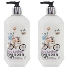 Hallmark 怪獸派對 自然之萃舒膚輕盈乳 - 薰衣草，嬰兒潤膚乳，不油膩，快速吸收，嬰兒/敏感肌膚適用, 600ml, 2瓶