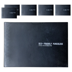 ECO Chungwoon 環保無孔A5資料簿, 黑色, 6本