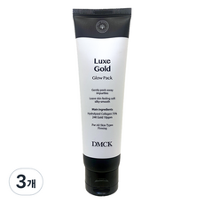 DMCK 奢華黃金膠原蛋白光澤面膜 100g, 3個, 1入